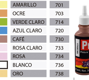 PINTURA TEXTIL CAFE 730 30 ML