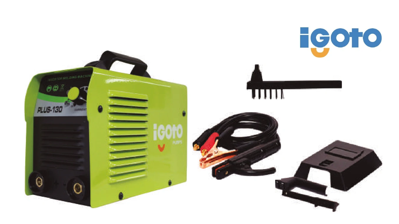 SOLDADORA PLUS TIPO INVERSORA 130A IGOTO ( PLUS 130) 110V