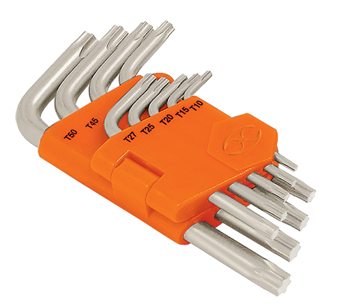 JUEGO DE LLAVES TORX TRUPER 9 PZAS (TORX-9)