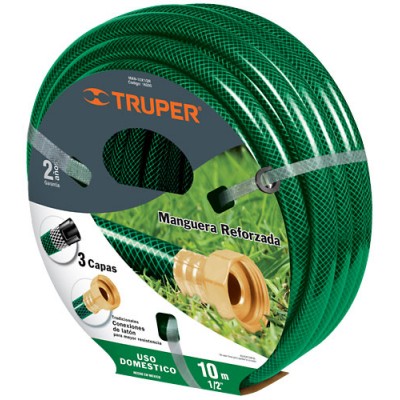 MANGUERA JARDIN TRUPER 1/2″ X25 MTS. (MAN-25-1/2R) 16033