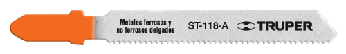 SEGUETA P/CALADORA DE METAL TRUPER C/5PZS (ST-118A)