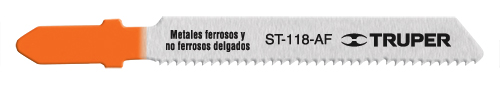 SEGUETA P/CALADORA DE METAL TRUPER C/5PZS  (ST-118AF)