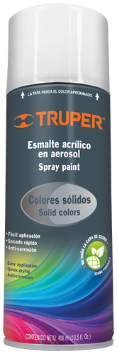 PINTURA EN AEROSOL BLANCO MATE TRUPER (PA-BM)