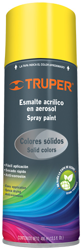 PINTURA EN AEROSOL AMARILLO CANARIO TRUPER (PA-AC)