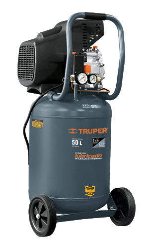 COMPRESOR TRUPER 50 LTS. 2.5 HP LUBRICADO(COMP-50LV)