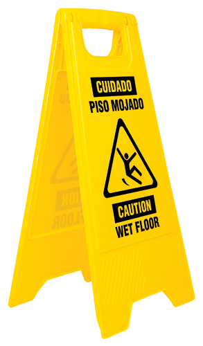 LETRERO DE PISO RESBALOSO 60 CM PRETUL (RESBA-60P) 23020