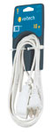 EXTENCION ELECTRICA DOMESTICA 2 MTS BLANCA VOLTECK(ED-2B)