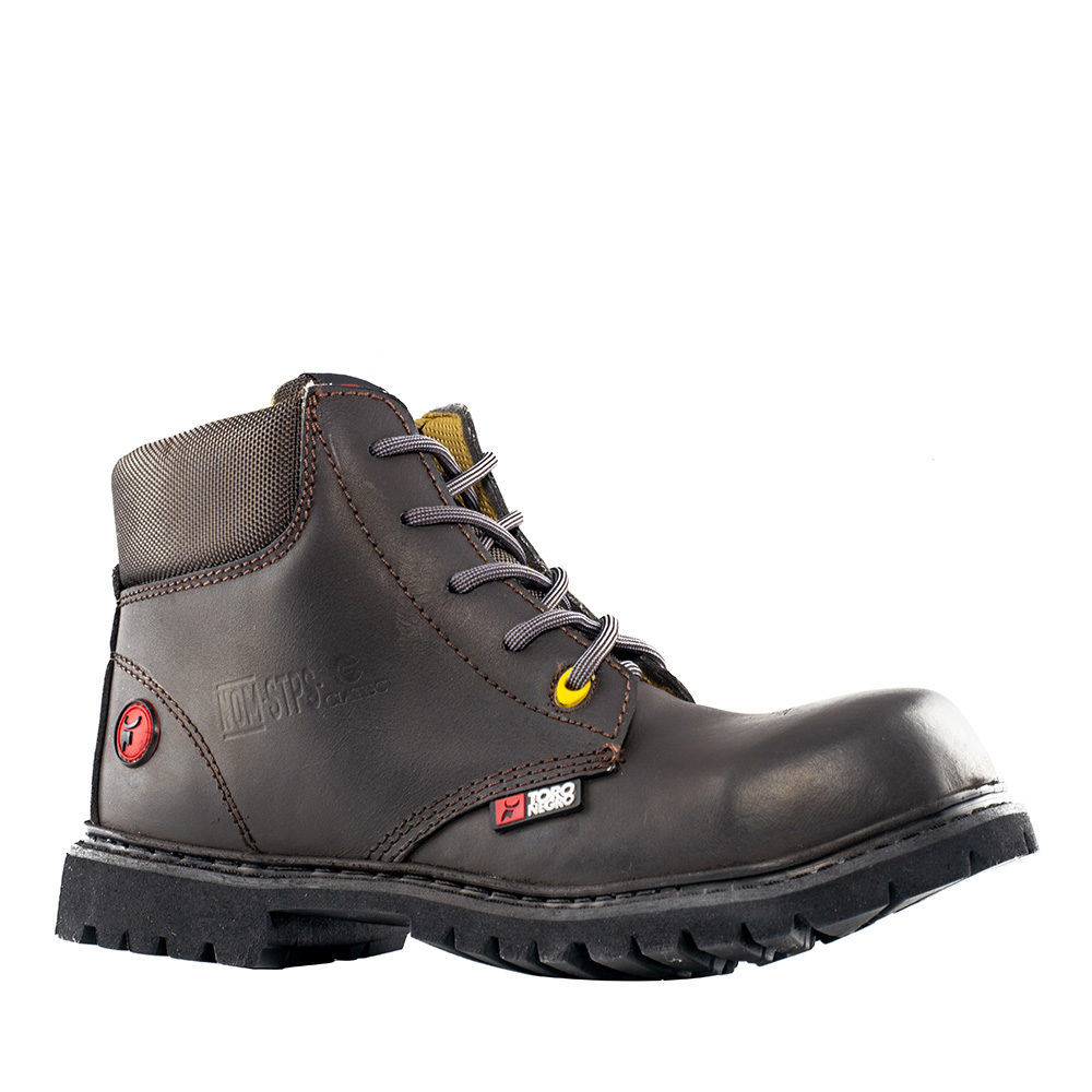 ZAPATO DE SEGURIDAD MOD. 610 C/ACERO # 26 (CAFE)