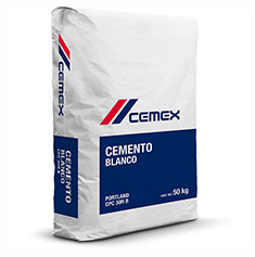 CEMENTO CAMPANA BLANCO 25 KGS.