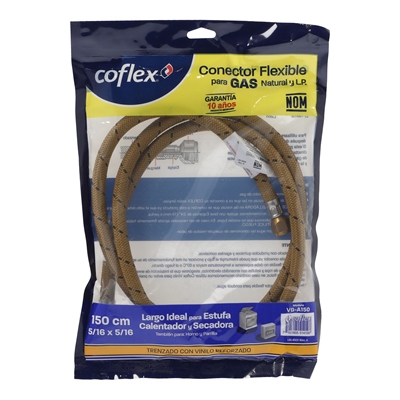 MANGUERA P/GAS VINILO 5/16″ X 1.50 MTS. COFLEX (VG-A150)