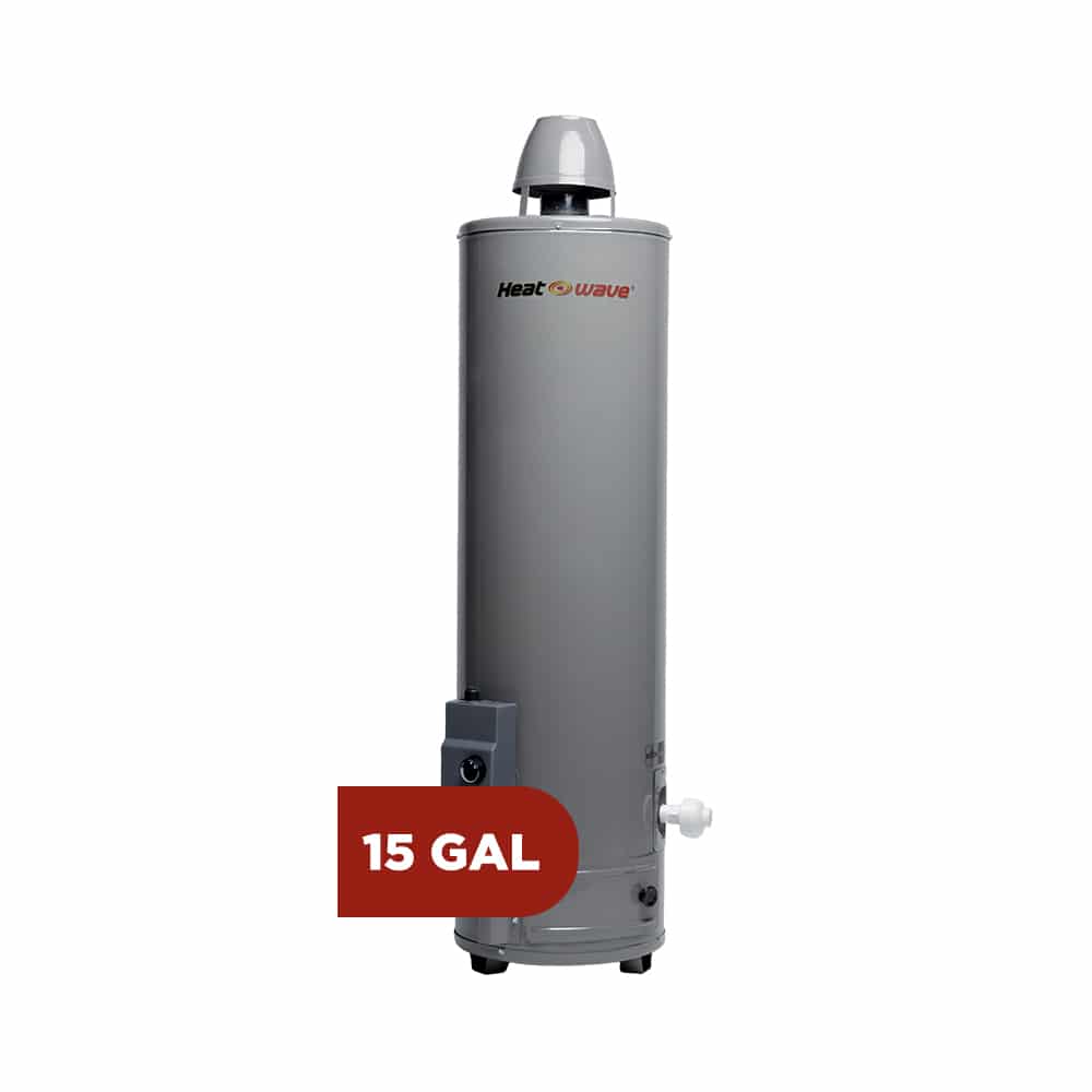 BOILER HEATWAVE 58 LTS. GAS L.P. (15 GAL)