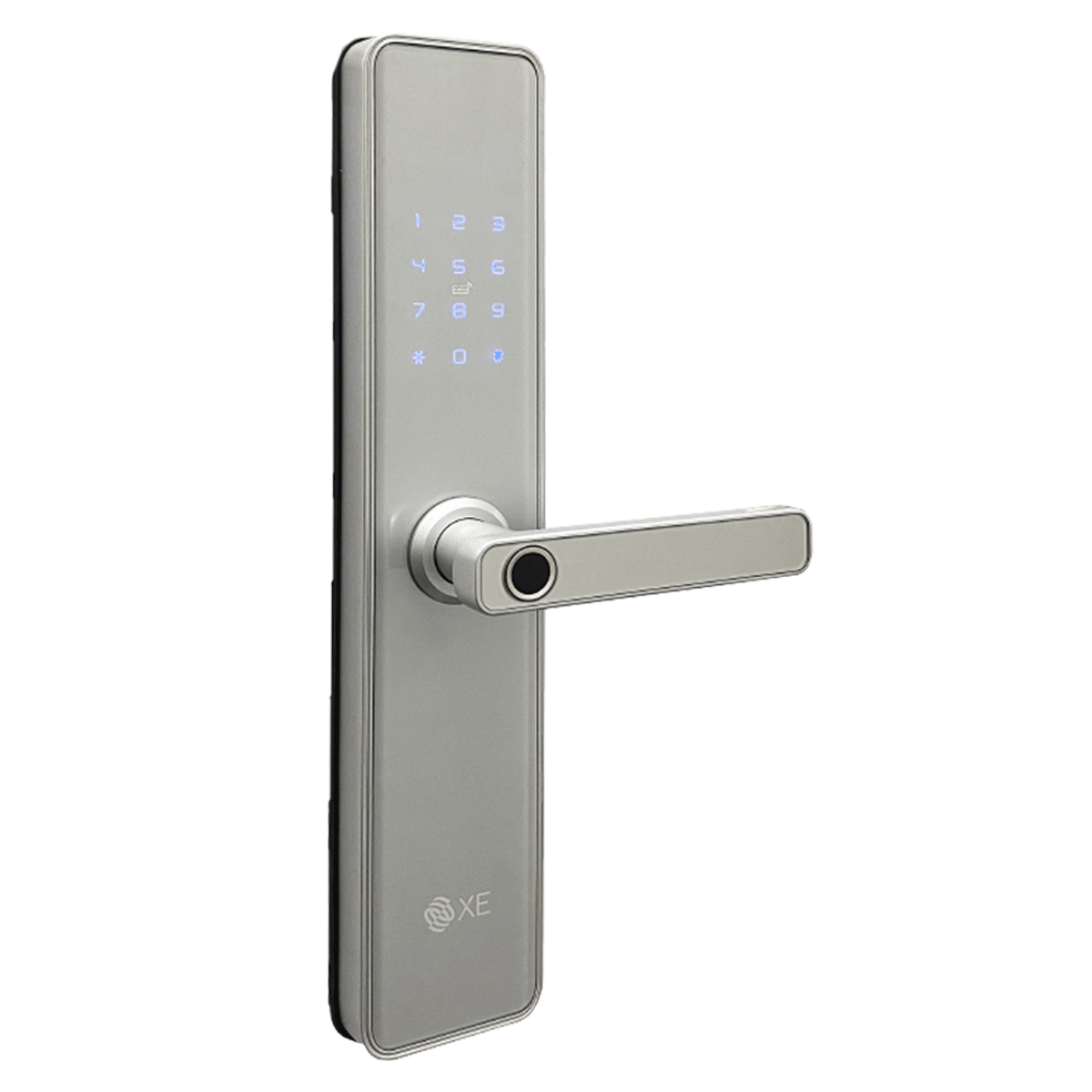 CHAPA DIGITAL P/PUERTA DE SEGURIDAD CI500WFPL WI-FI PLATA