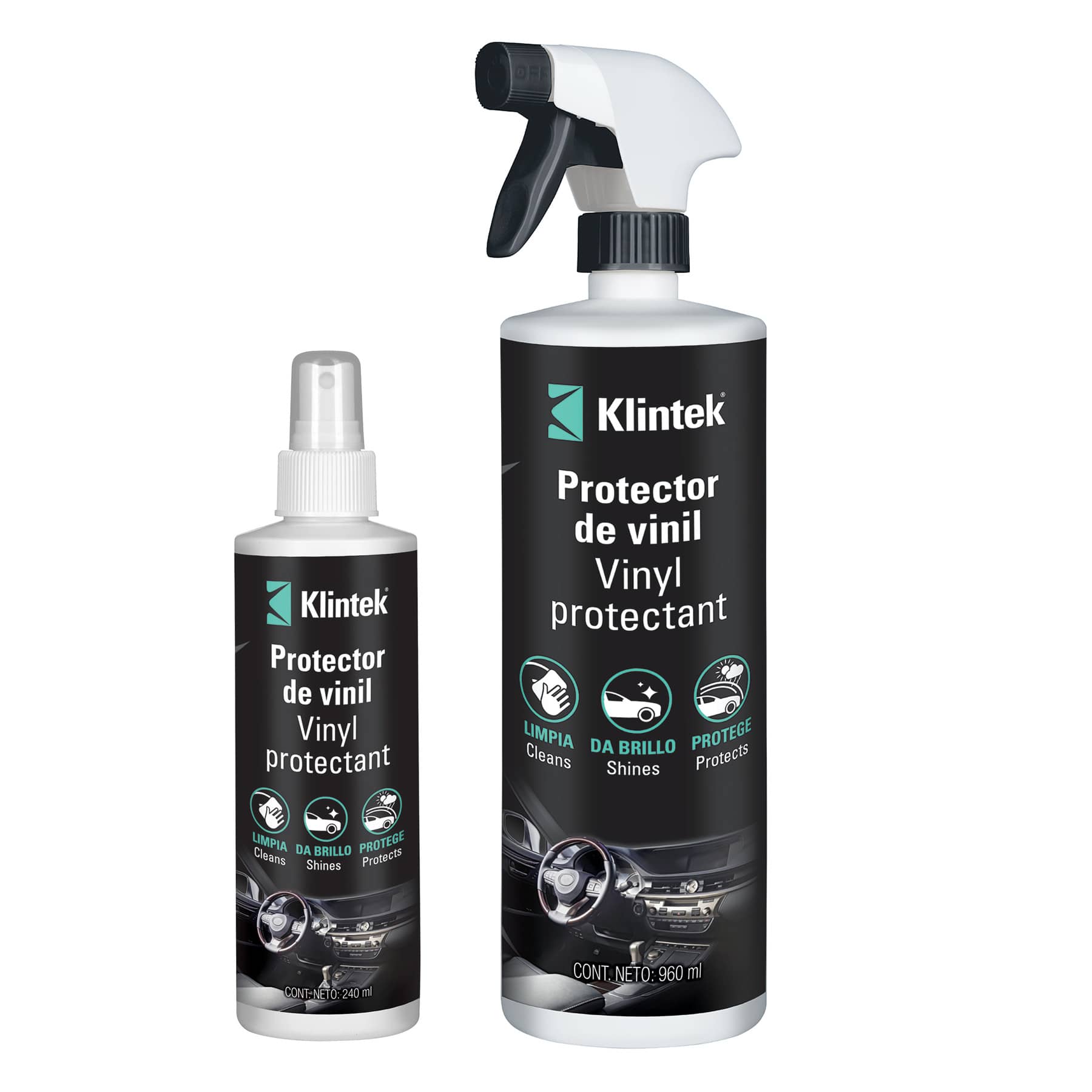 LIQUIDO PROTECTOR DE VINIL 960 ML KLINTEK (EA-52)