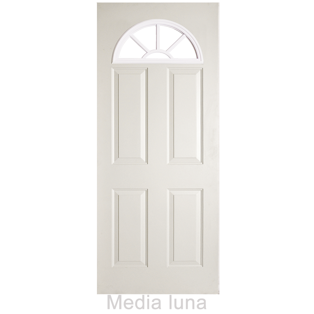 PUERTA LAMINADA 1/2 LUNA 0.80 X 2.06 MTS