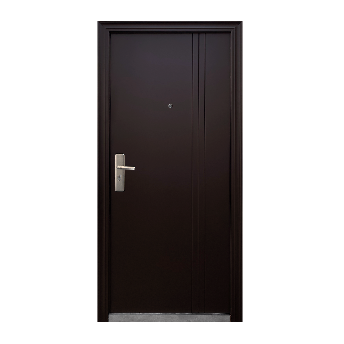 PUERTA DE SEGURIDAD SERIE-PH PARIS CHOC. IZQ 5 CM GROSOR (95X215MTS.) M3