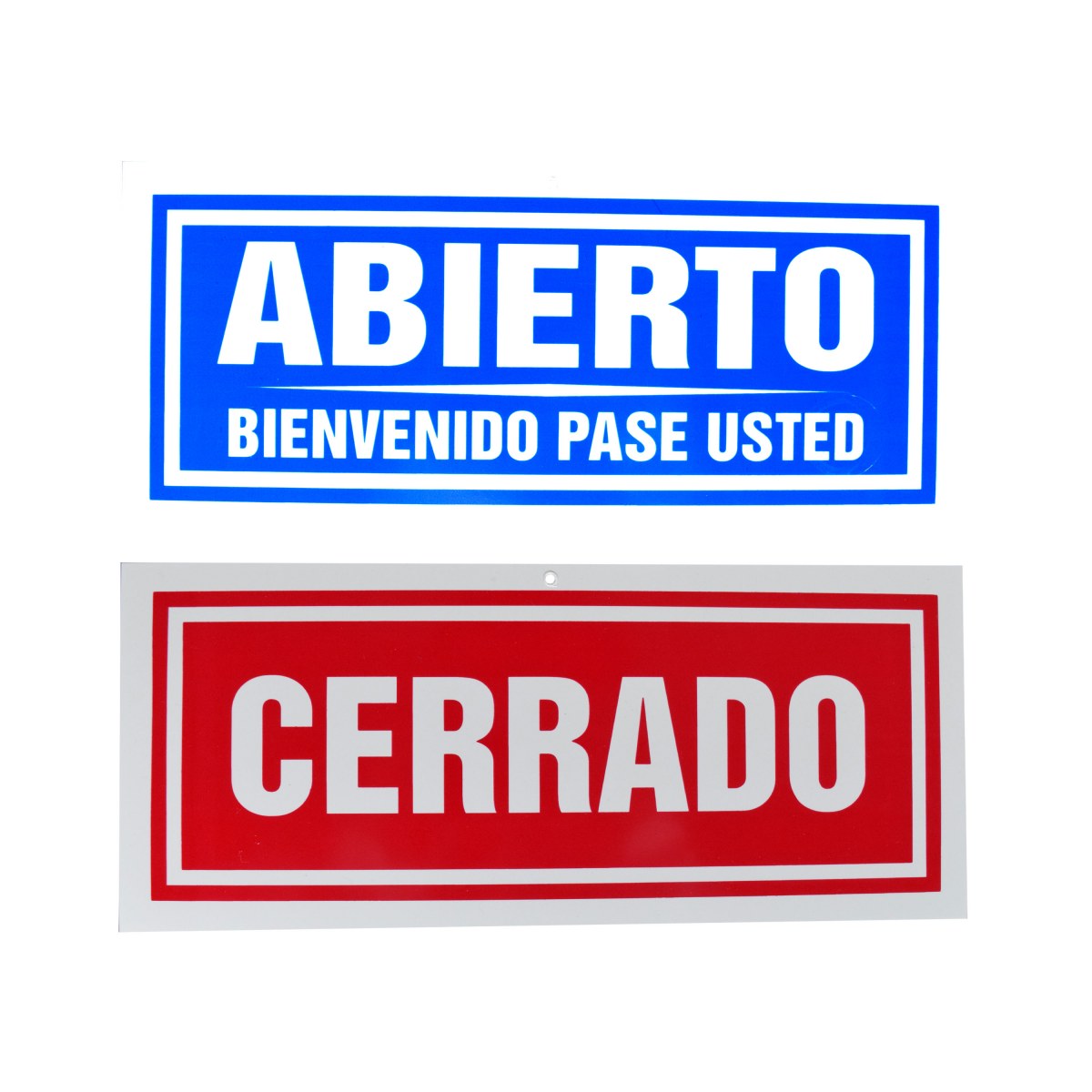 LETRERO DE ADVERTENCIA (ABIERTO-CERRADO)(TPS200)