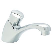 LLAVE INDIVIDUAL TEMPORIZADORA P/LAVABO DICA CROMO (4210)