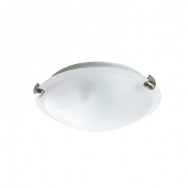 LAMPARA PLAFOND DUNA 22CMS HERRAJE SATIN (JB11-9) CALUX