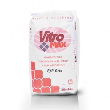 PEGA AZULEJO VITRO MAX PISO SOBRE PISO GRIS (20 KG)