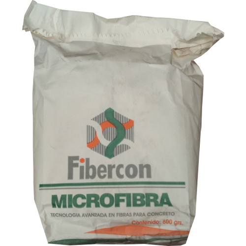 MICROFIBRA FIBERCON P/CONCRETO DE 600 GRS.