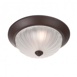 LAMPARA PLAFOND INCLINADO GAJOS CHICO CHOCOLATE CALUX (P145/CH)