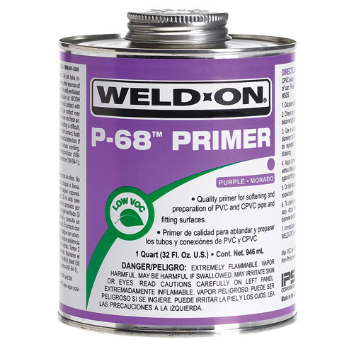 PRIMER MORADO P-68 16 OZ. (WELD ON ECO)