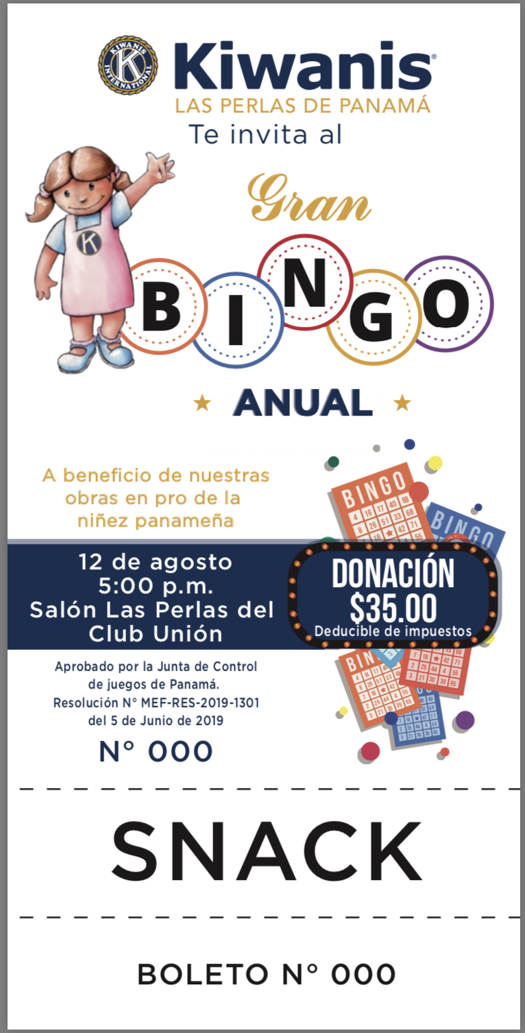 Bingo para Causas Benéficas