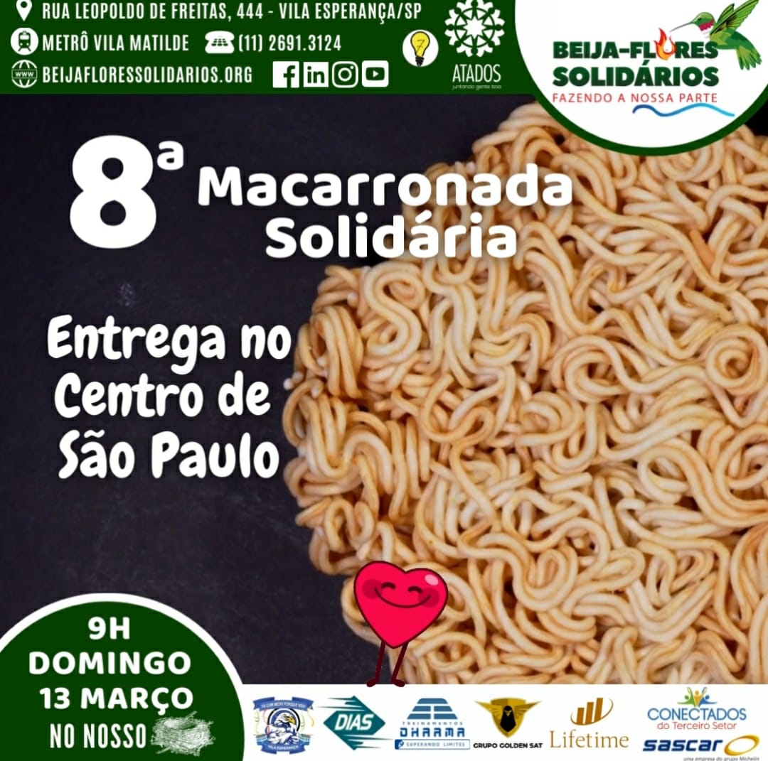 Macarronada Solidária