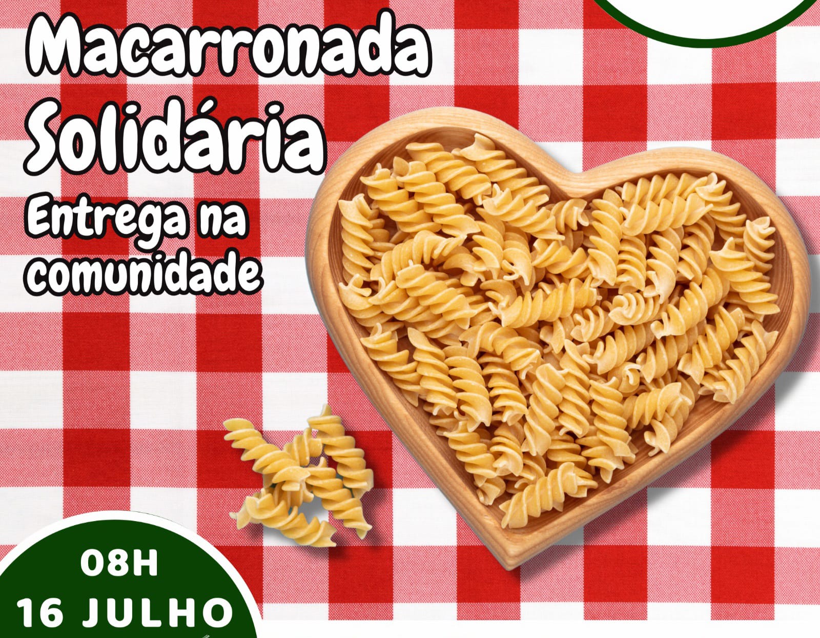 Macarronada Solidária