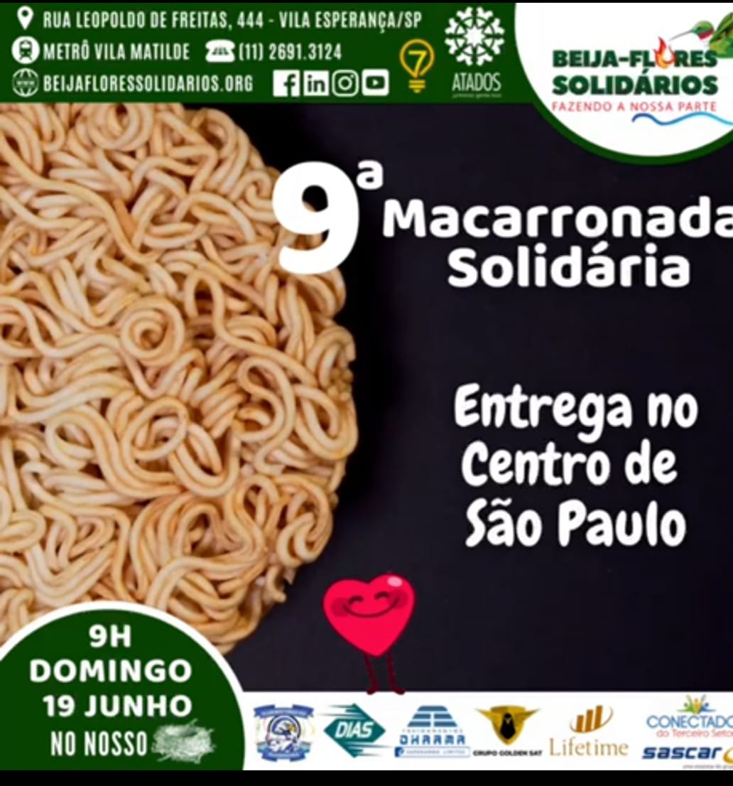 Macarronada Solidária