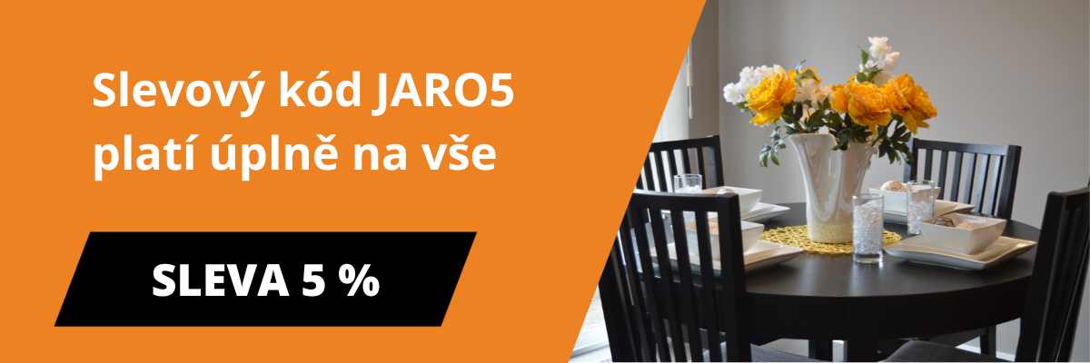 jarní akce slevovy kupon 5 %