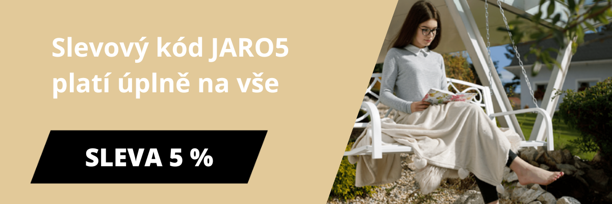 jarní akce slevovy kupon 5 %