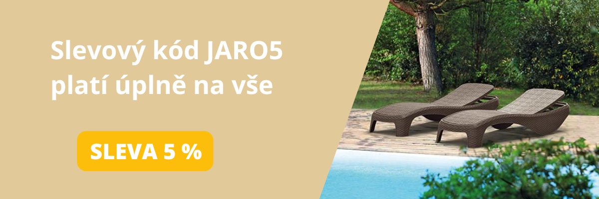 sleva jaro5 5 % na vše