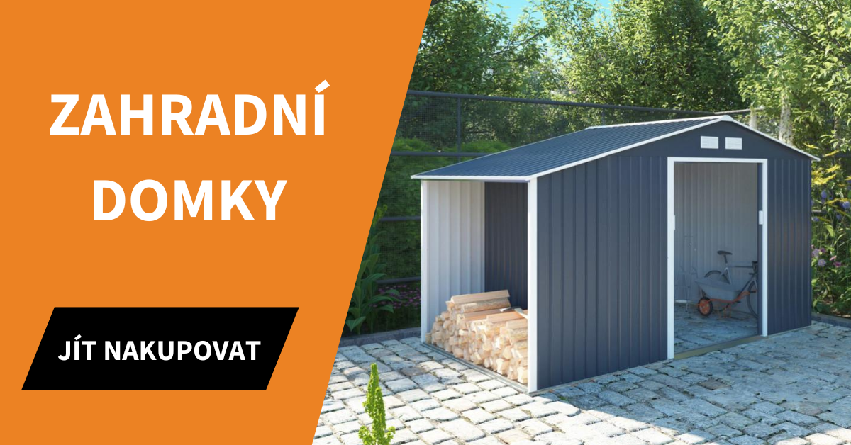 akce zahradní domky