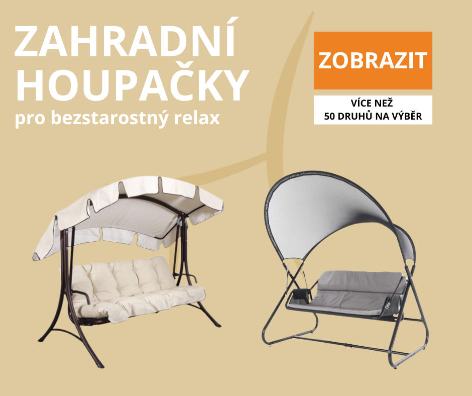 zahradní houpačky