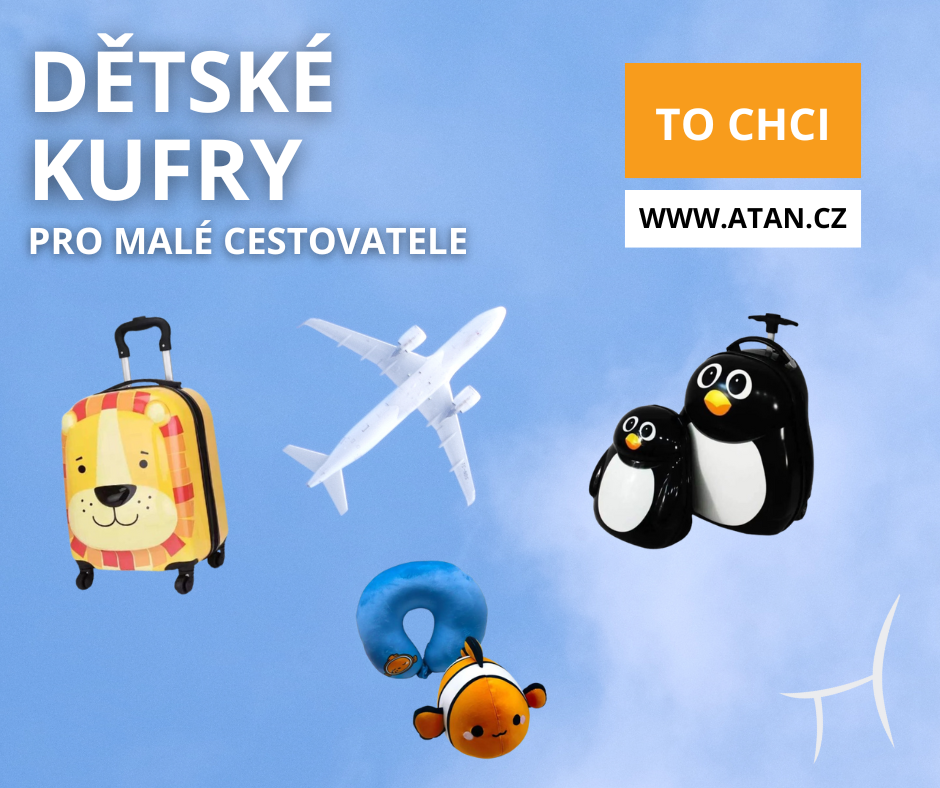 dětské kufry