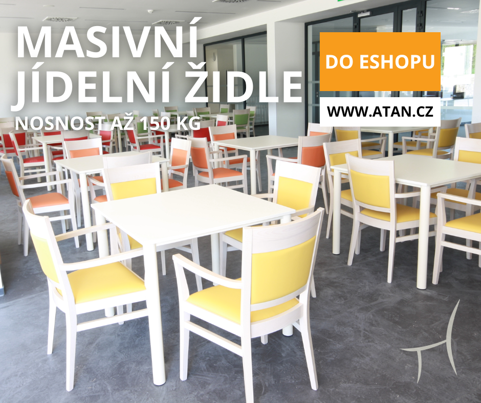 masivní dřevěné židle s vysokou nosností