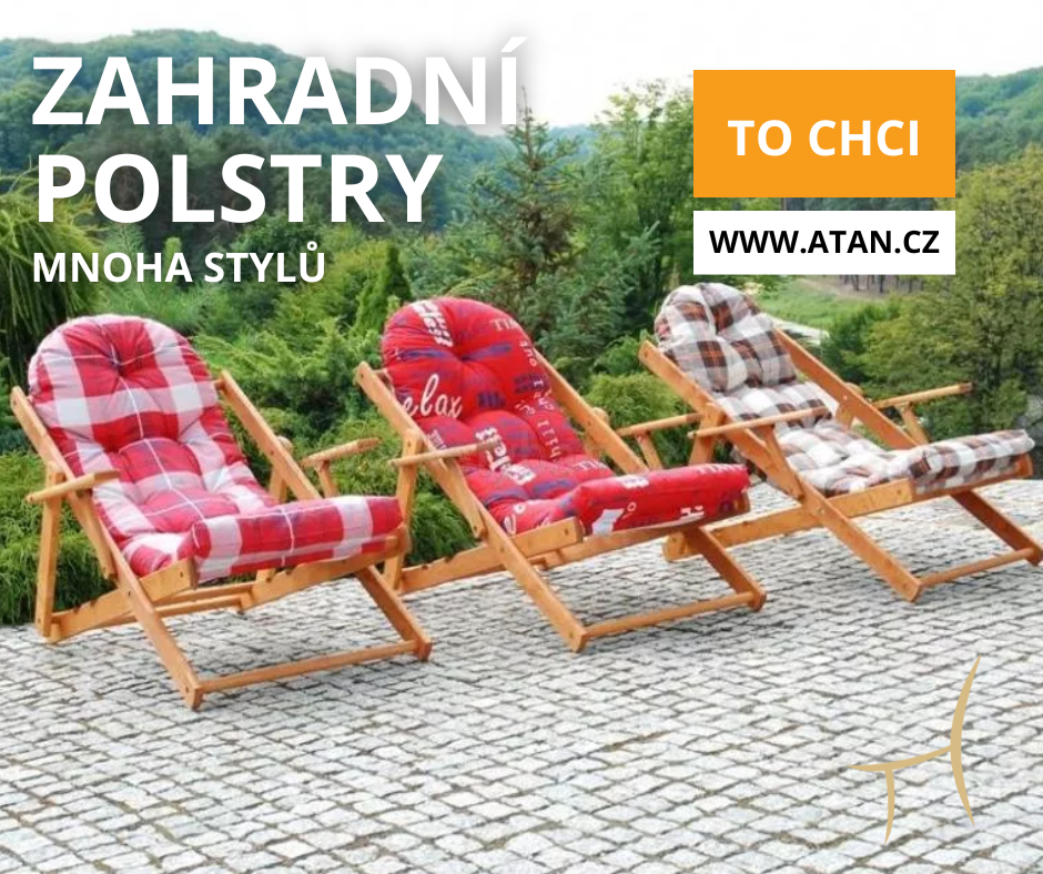 zahradní polstry