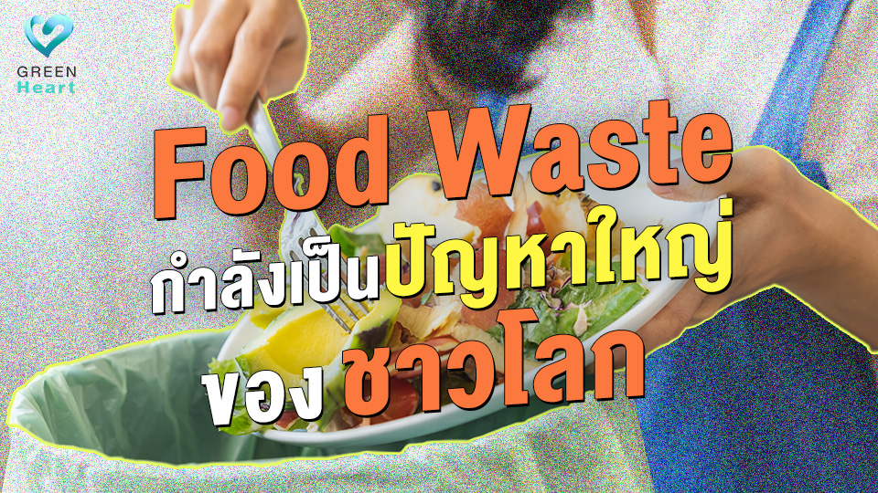 “Food waste กำลังเป็นปัญหาใหญ่ของชาวโลก !”