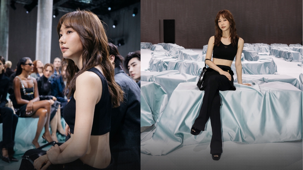 เต้ย จรินทร์พร ร่วมชมโชว์คอลเลกชันใหม่ของ PRADA ภารกิจแรกในฐานะแบรนด์แอมบาสเดอร์