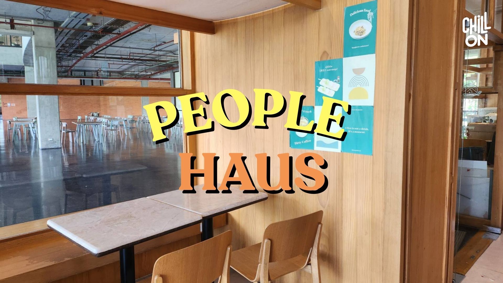 People Haus มุมโปรดใหม่ของสายชิลล์ แถว มธ. รังสิต
