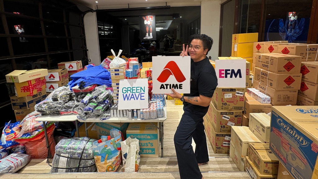 ชาว ATIME - GREENWAVE และ EFM ร่วมส่งมอบความช่วยเหลือสู่พี่น้องชาวใต้ สู้วิกฤตน้ำท่วมครั้งใหญ่