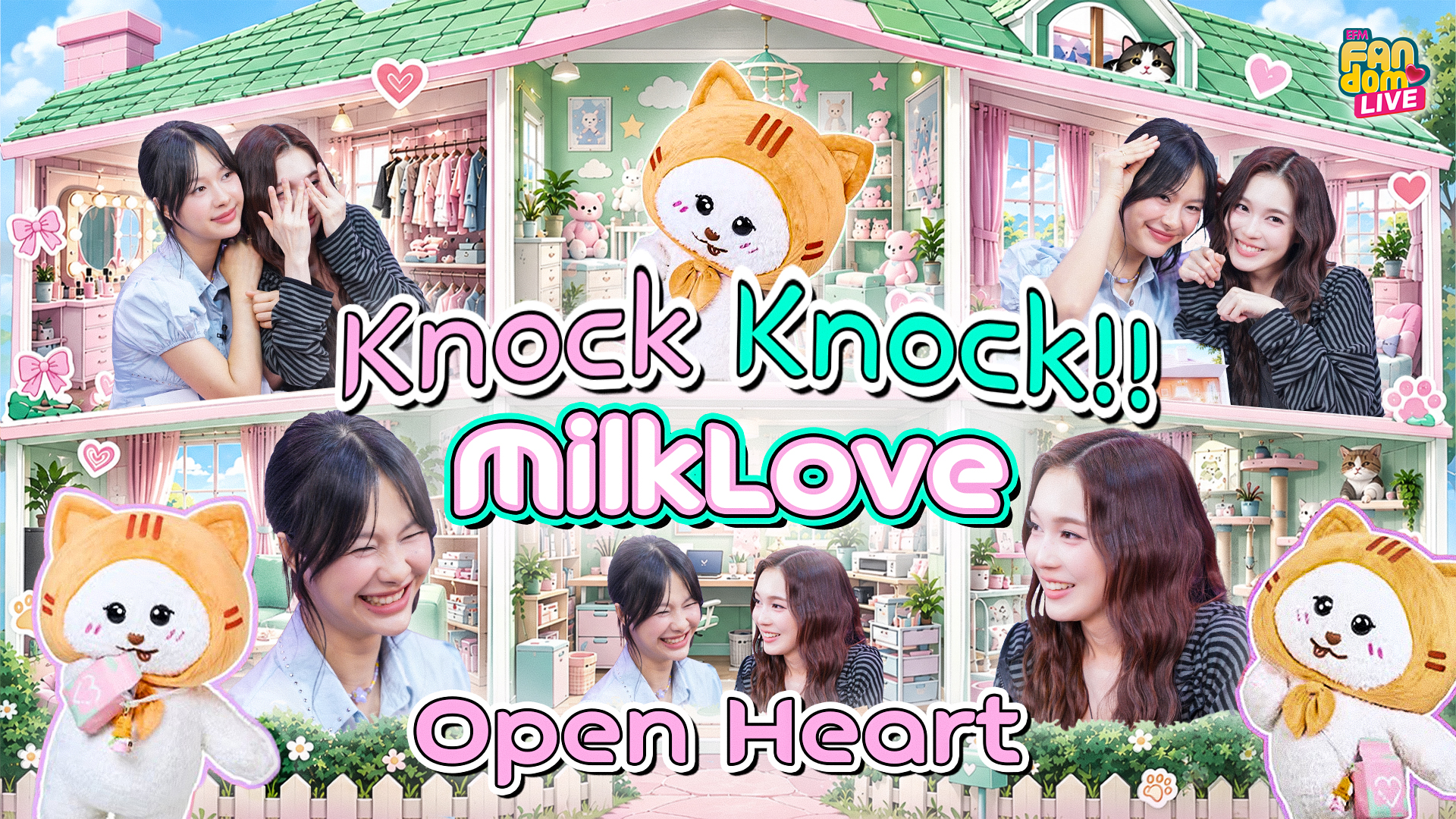 Knock Knock!! MilkLove Open Heart | Highlight EFM FANDOM LIVE 3 ก.ย. 69