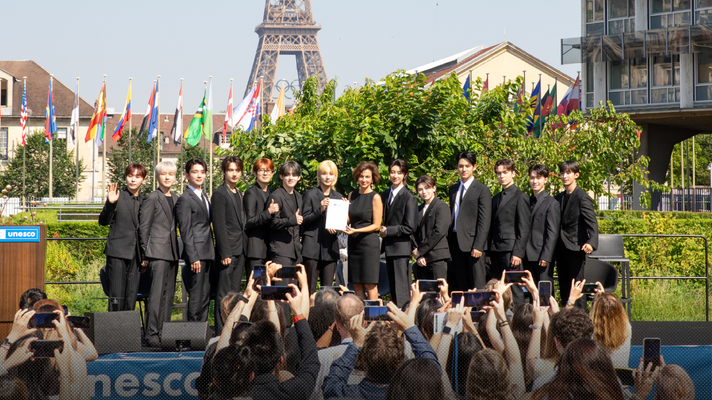 วง SEVENTEEN ได้รับการแต่งตั้งเป็นทูตสันถวไมตรีด้านเยาวชนของ UNESCO