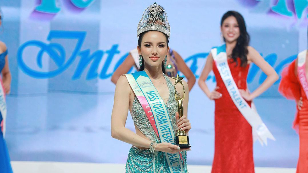 นางงามไทย Back 2 Back! เทีย ทวีพาณิชย์พันธุ์ ชนะการประกวด Miss Tourism International 2023