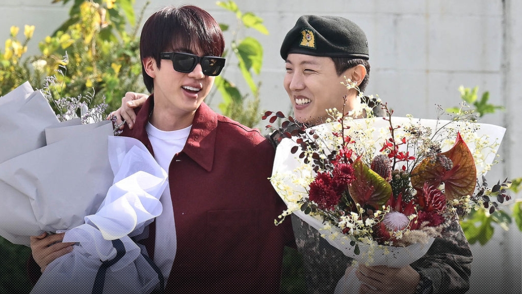 J-HOPE วง BTS ปลดประจำการทหารด้วยสุขภาพที่แข็งแรง พร้อมขอบคุณสำหรับทุกกำลังใจ