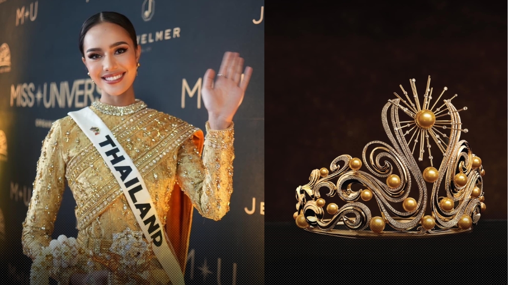 โอปอล สุชาตา ร่วมเปิดตัวมงกุฎใหม่ของ Miss Universe ที่ออกแบบโดยแบรนด์ Jewelmer