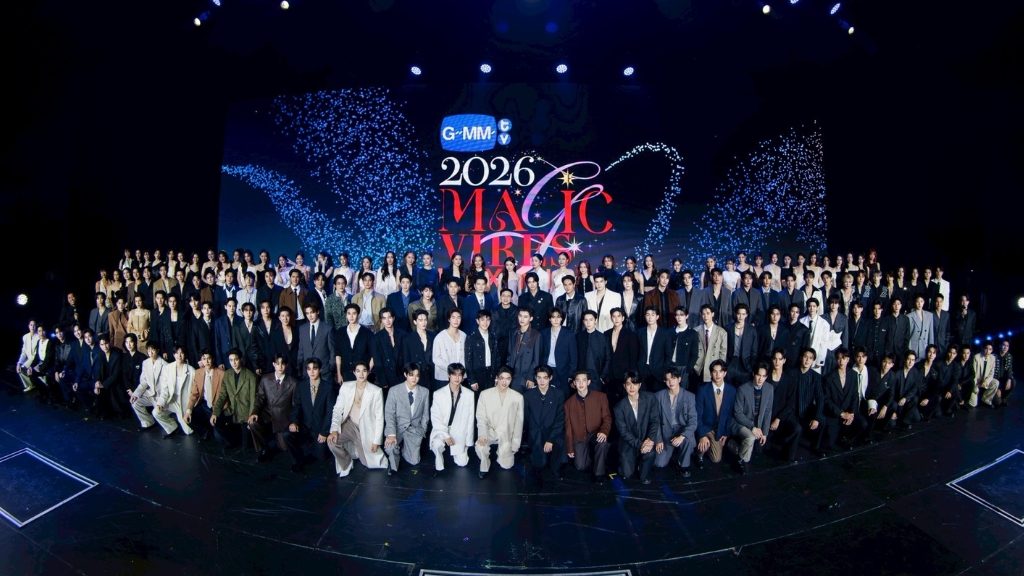 GMMTV เปิดจักรวาลความบันเทิง GMMTV 2026 : MAGIC VIBES MAXIMIZED พร้อมคอนเทนต์ใหม่กว่า 30 เรื่อง