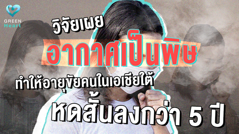 วิจัยเผย อากาศเป็นพิษทำให้อายุขัยคนในเอเชียใต้หดสั้นลงมากกว่า 5 ปี