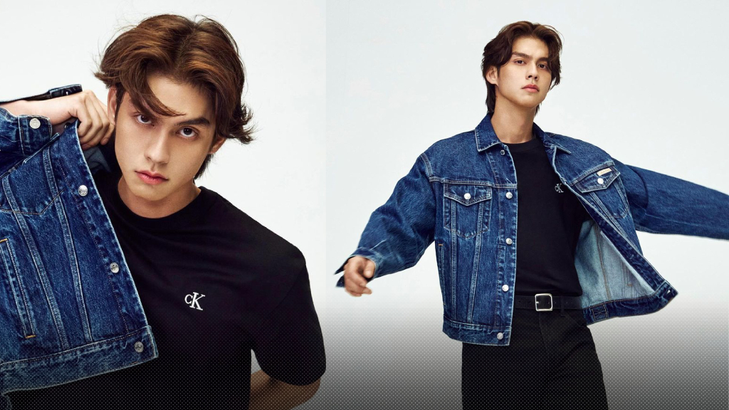 ไบร์ท วชิรวิชญ์ กับลุคเดนิมสุดเท่ตามแบบฉบับหนุ่ม Calvin Klein